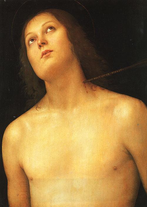 Pietro Perugino St.Sebastian China oil painting art
